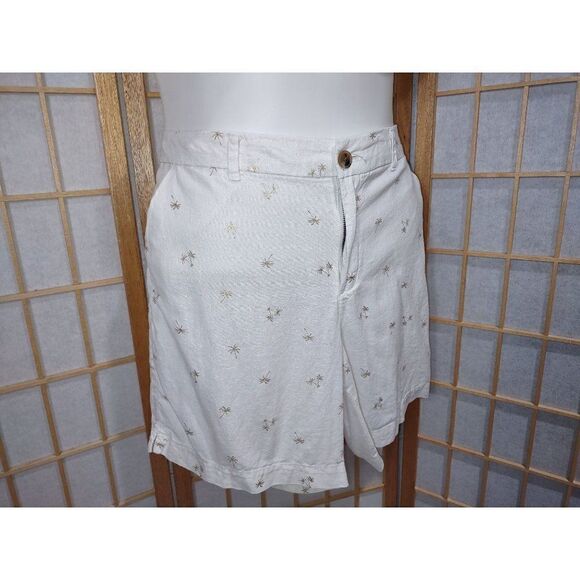 Old Navy Sz 16 Linen Blend Shorts - Picture 1 of 7